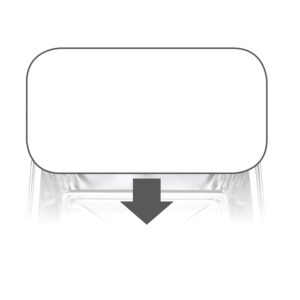 7117LBE - Ovenable Container Board Lid to suit 7117 tray