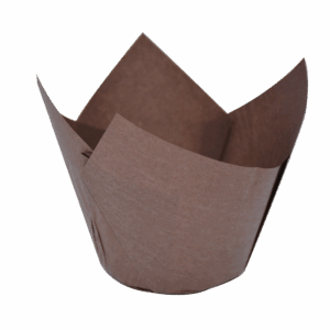 P60 x 165 - Medium Muffin Wrap, Brown (2500 ctn)